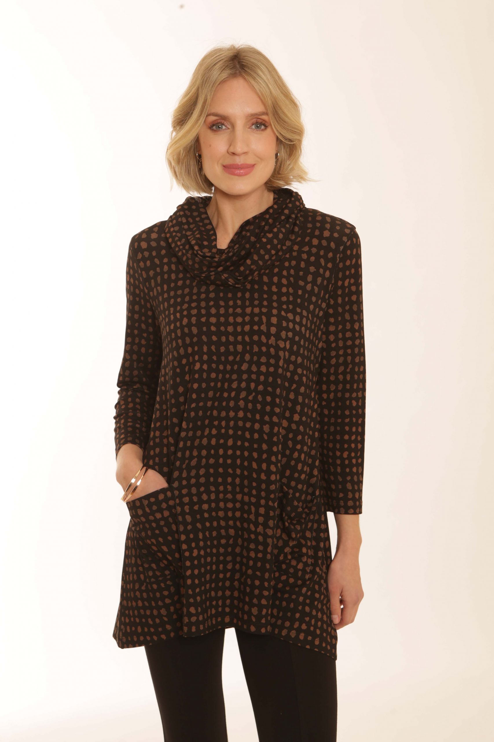 52361 spot snood mink Spot Snood Mink